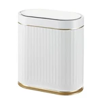Syncvibe Bathroom Trash Can With Lid Automatic 2 Gallon Motion Sensor Garbage Bi. Fixed Price $114.72.