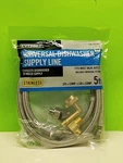New Everbilt 5' Universal Dishwasher Supply Line Kit Braided Stainless Steel Ge. Fixed Price $12.77.
