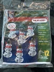 The Beadery Crafts Snowman Kit Makes 12 #5978 Christmas New. Fixed Price $15.00.