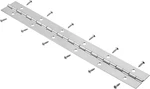 N266-932 V571 Continuous Hinge Stainless STEEL,1-1/2" X 12. Fixed Price $22.99.