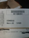 Oem Whirlpool W11302461 Dishwasher Console W11178671 W11185319 W11244119 W112.... Fixed Price $128.00.