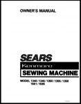 Sears Kenmore 158.1595281 Manual: 50 Pages - 1340/1345/1355/1358/1561/1595. Fixed Price $16.95.
