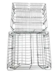 *some Rust Asko Dishwasher DW20.1 Upper Lower Rack Set 8801236-36 8801237-36 R15. Fixed Price $449.95.
