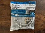 Homewerks 6FT Universal Ss Dishwasher Supply Line #7223-72-38-6E-BP..57 3/8IN. Fixed Price $16.99.