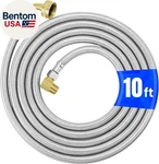 Stainless Steel Braided Dishwasher Supply Line Kit, Ft With Elbow Adapter W10. Fixed Price $31.79.