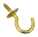 National Hardware N119-628 Corrosion Resist Solid Brass V2021 Cup Hook 5/8 In.. Fixed Price $7.26.