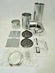 Whirlpool Indoor Hook Up Dryer Vent 4-WAY Kit (W10323246) New Authentic Oem Op. Fixed Price $47.00.