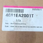 Lg 4681EA2001T Dishwasher Motor Assembly Ac Pump, 80W, Brown, Qty. Fixed Price $51.50.