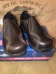 Nautilus N1621 Women's Steel Safety Toe Shoe Dark Brown Size 9 Medium. Fixed Price $30.00.