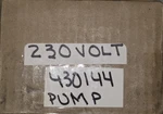 430144 Fisher Paykel Pump Gre 230V Oem 42032P New In Box. Fixed Price $265.00.