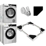 Kiss Core 29 Inch Washer Dryer Stacking Kit, Universal For White. Fixed Price $75.99.