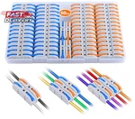 Lever Wire Connectors, Htcelle 60-PIECE Quick Electrical Splicing Kit Fo. Fixed Price $14.47.