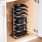 Pots And Pans For Under Cabinet, 6-TIER Heavy Duty Organizers. Fixed Price $69.77.