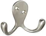 National Hardware Satin Nickel Silver Zinc 3 In. Double Hook 1 Pk (pack Of 20). Fixed Price $48.46.