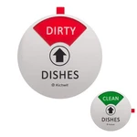 Kichwit Dishwasher Magnet Clean Dirty Sign Indicator, 4 Inches, Red & Green. Fixed Price $14.43.