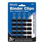 Bazic Small 3/4INCHES (19MM) Black Binder Clip (20/PACK). Fixed Price $6.99.
