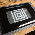 Ge Oem 30" Oven Outer Door Glass Panel Black WB57T10158 - 29.5" X 20.5" #1. Fixed Price $195.95.