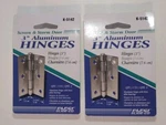 Lot Of 2PACK Prime-line 3 In. Natural Door (4 Hinges Total). Fixed Price $26.99.