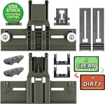 W10350375 Dishwasher Top Rack Adjuster Parts For Whirlpool Kenmore 11 Pack. Fixed Price $34.99.