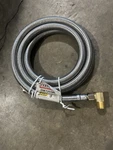 Certified DW72SSBL 6FT Braided Stainless Steel Dishwasher Connector Brass Elbow. Fixed Price $10.00.
