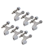 6-PACK Hinge Pin Satin Nickel Door Stopper Easy Install. Fixed Price $21.08.