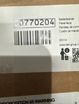 00770204 Bosch Dishwasher Facia Panel Free Shipping. Fixed Price $100.00.