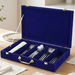 Silverware Case With Lid Handle, Storage Box Sterling F.... Fixed Price $70.80.