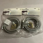 Set Of 2 - Kenmore 11000 Universal Dishwasher Connector Braided Stainless Steel. Fixed Price $17.49.