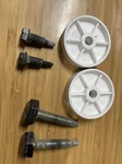 Kitchenaid Kenmore Whirlpool Dishwasher Wheels & Feet WP302819 8193716 3374849. Fixed Price $8.95.