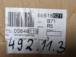 Bosch Dishwasher Salt Container 00648119 12023222 AP6797635 PS8730730. Fixed Price $70.00.