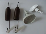 Ge WD02X25492 Door Spring, WD09X10025 Timer Knob, WD12X10284 Rinse Aid Fill Cap. Fixed Price $19.50.