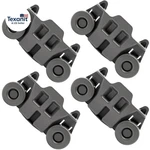 Packs W10195416 Upgraded Dishwasher Wheels Lower Rack, Compatible With Kitchen. Fixed Price $27.05.