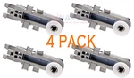 (4 Pack) Dishwasher Upper Rack Wheel Mount WP8561996 PS973972 W11157084. Fixed Price $17.94.