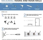 Franklin Brass B42302M-W-C Duty 3" Heavy Coat And Hat Hook (4 Pack), White. Fixed Price $14.96.