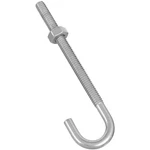 N232-892 2195BC J Bolt Zinc Plated, 1/4" X. Fixed Price $8.38.