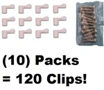 Prime Line Pl 7775 12 7/16" Screen Retention Clips Screws - 10 Packs. Fixed Price $59.93.