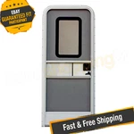 Ap Products 015-217709 26" X 72" White Radius Entrance Door Rh. Fixed Price $821.85.
