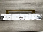 Amerock BH36023BBZ Mulholland 18" Towel Bar Golden Champagne. Fixed Price $6.99.