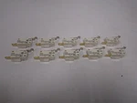 (10) Cherry Americas D419-R1AA-G2 Quick Connect Spdt Microswitch 500 Ma, 30 Vdc. Fixed Price $40.00.