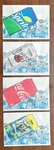 (4) Maytag Skybox Vending Machine Custom Labels (flavor Strip). Fixed Price $19.99.