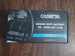 Otherya Medium Duty Ratchet Tie Down Kit 4PK. Fixed Price $28.00.