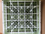 Vollrath Light Green Full Size 25 Compartment Tall Plus Rack, 7 3/4 Inch Overall. Fixed Price $199.98.