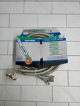 Eastman Washing Machine Connectors, 3/4" Fht 6 Ft Stainless Steel New. Fixed Price $29.99.