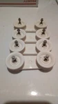 4 Whirlpool Dishwasher Tub Roller 8270016 + 8533836. Fixed Price $15.00.