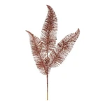 Vickerman 24.5" Cafe Latte Fthr Fern Glitter Spray 6/BAG. Fixed Price $37.27.