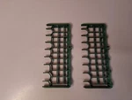 MGR62482202 Lg Dishwasher Cup Shelf/rack 'set Of 2' Used. Fixed Price $24.55.