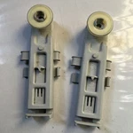 Whirlpool Dishwasher Oem Set Of Upper Rack Rollers Assem W10845760 W10300213. Fixed Price $16.99.
