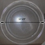 12 5/8" Sharp Used Microwave Glass Turntable Tray Plate NTNT-A117WREZ Clean!. Fixed Price $54.99.
