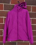 Mountain Force Womens Purple Hooded Air Jacket S/38 Primaloft Waterproof. Fixed Price $78.00.