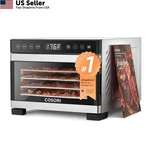 Cosori Food Dehydrator For Jerky, 176 5 TRAYS-3.1FT Bright-silver. Fixed Price $180.66.